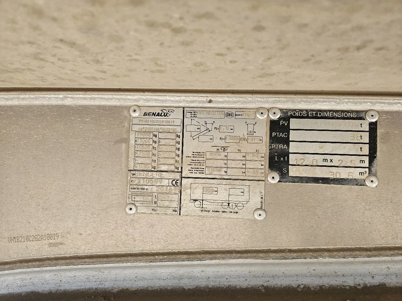 Semirremolque volquete Benalu Wide spread - Steelspring - 100m3 - ALU / ALU: foto 17 Semirremolque volquete Benalu Wide spread - Steelspring - 100m3 - ALU / ALU: foto 17