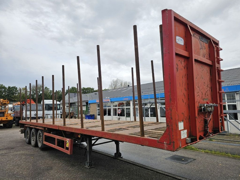 Trax 3 Meter extendable - MAX 15.5 meter long + Lifting axle - Semirremolque plataforma/ Caja abierta: foto 3 Trax 3 Meter extendable - MAX 15.5 meter long + Lifting axle - Semirremolque plataforma/ Caja abierta: foto 3