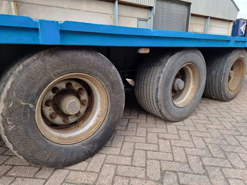 Remolque plataforma/ Caja abierta Van Hool 13.60 M LONG - 1 M HIGH - SUPER SINGLE TIRES - DRUM BRAKES: foto 12 Remolque plataforma/ Caja abierta Van Hool 13.60 M LONG - 1 M HIGH - SUPER SINGLE TIRES - DRUM BRAKES: foto 12