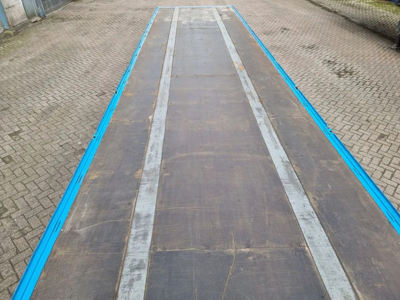 Remolque plataforma/ Caja abierta Van Hool 13.60 M LONG - 1 M HIGH - SUPER SINGLE TIRES - DRUM BRAKES: foto 7 Remolque plataforma/ Caja abierta Van Hool 13.60 M LONG - 1 M HIGH - SUPER SINGLE TIRES - DRUM BRAKES: foto 7