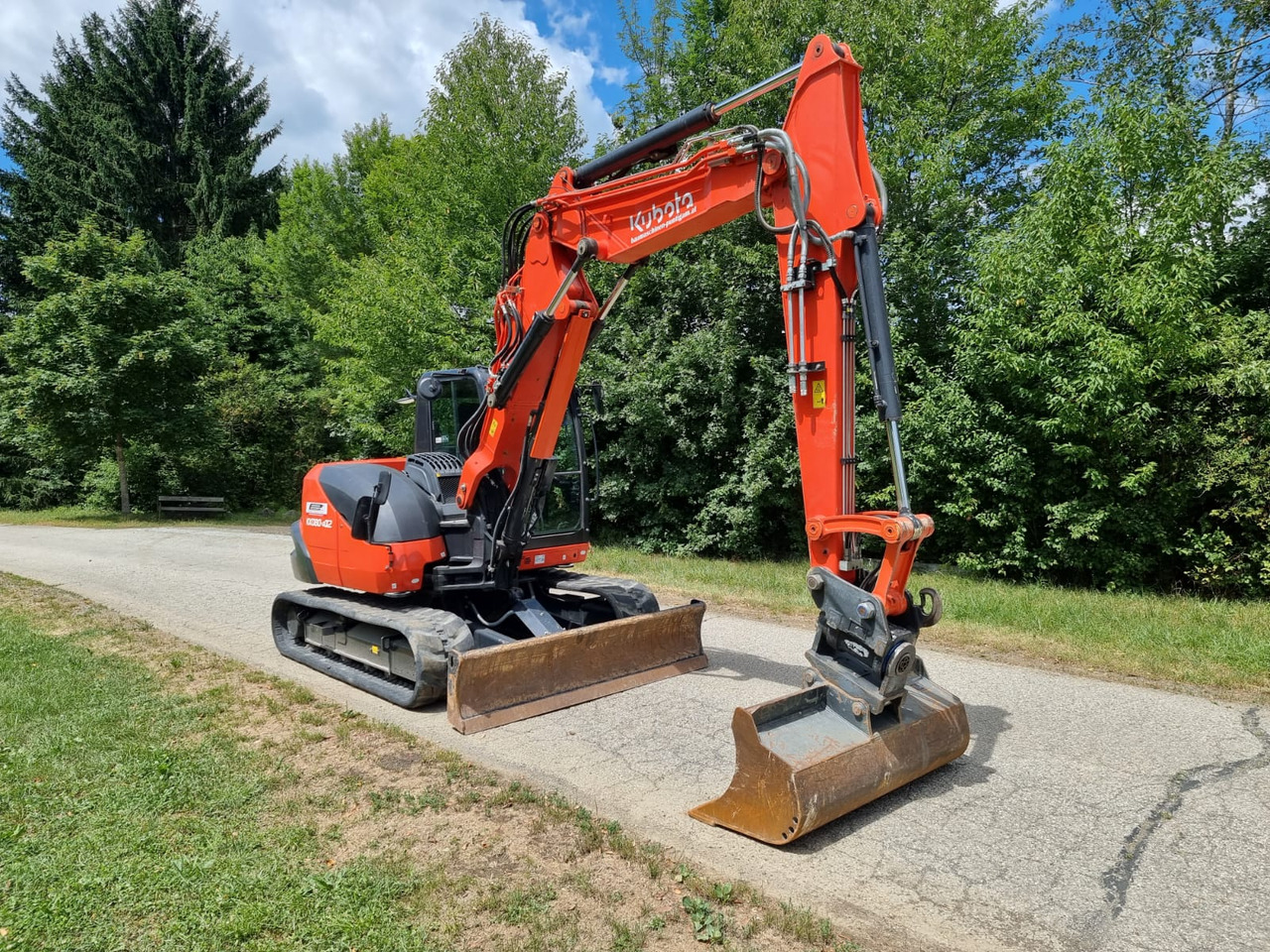 KUBOTA KX 080-4a2 - Miniexcavadora: foto 4 KUBOTA KX 080-4a2 - Miniexcavadora: foto 4