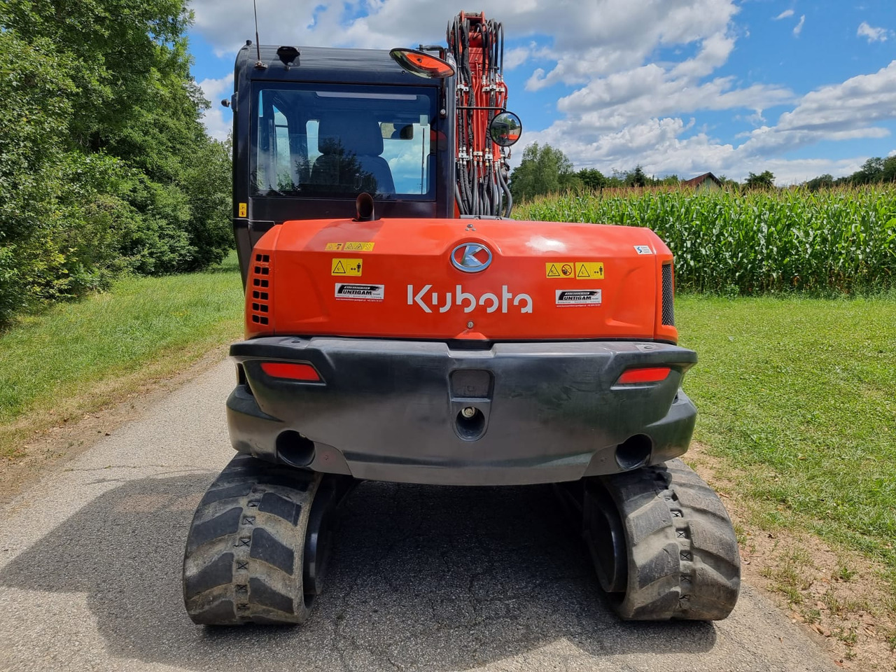 KUBOTA KX 080-4a2 - Miniexcavadora: foto 5 KUBOTA KX 080-4a2 - Miniexcavadora: foto 5