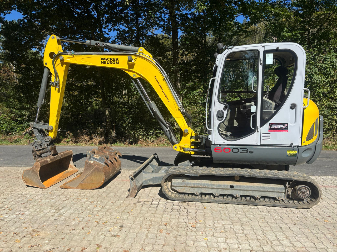 WACKER Neuson 6003 - Miniexcavadora: foto 1 WACKER Neuson 6003 - Miniexcavadora: foto 1