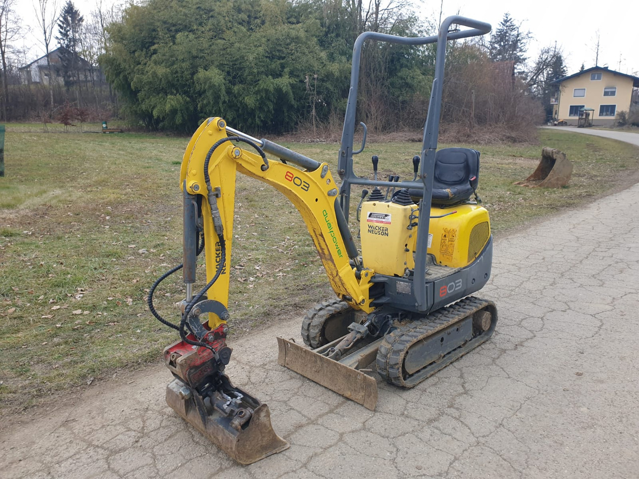 Wacker Neuson 803 - Miniexcavadora: foto 3 Wacker Neuson 803 - Miniexcavadora: foto 3