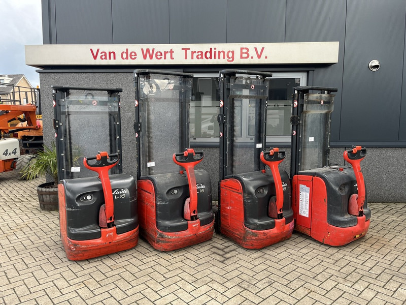 Linde stapelaar heftruck LINDE L16 duplo290cm 4200uur 2014 - Apilador: foto 3 Linde stapelaar heftruck LINDE L16 duplo290cm 4200uur 2014 - Apilador: foto 3
