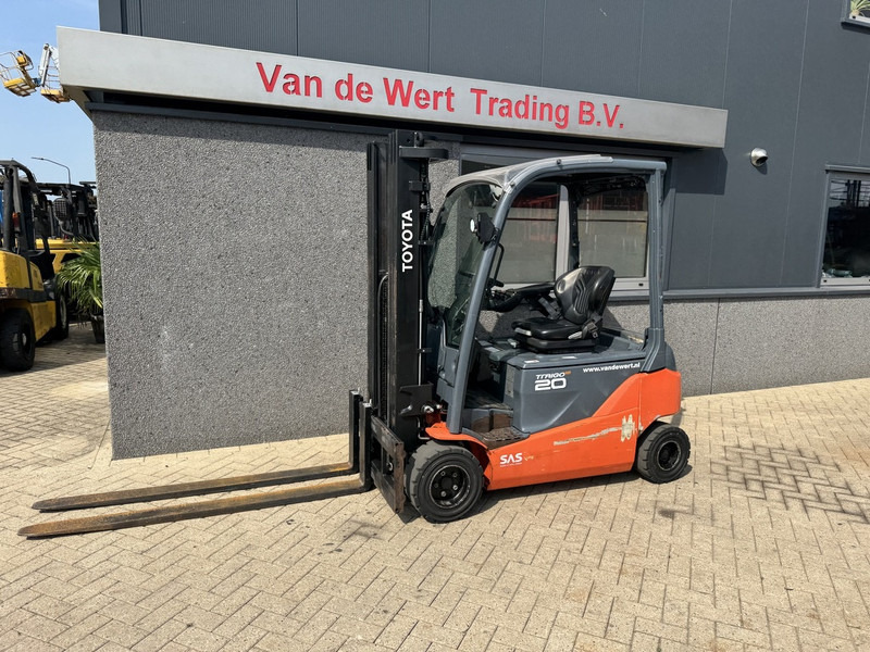 Toyota 8FBM20T Triplo 470 Freelift / Sideshift Elektrisch 2017 6560Hours - Carretilla elevadora eléctrica: foto 2 Toyota 8FBM20T Triplo 470 Freelift / Sideshift Elektrisch 2017 6560Hours - Carretilla elevadora eléctrica: foto 2