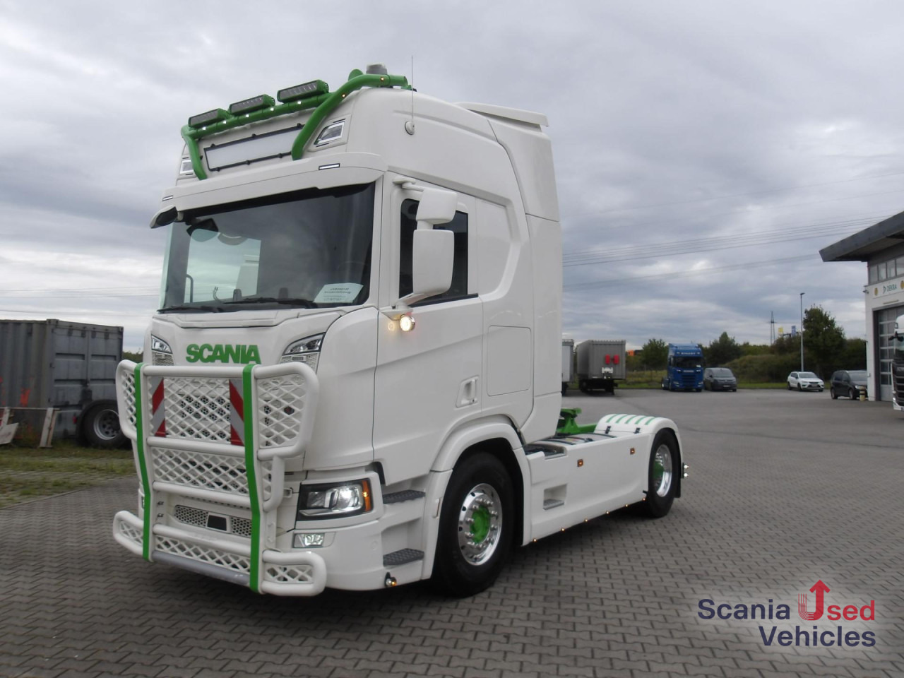 SCANIA R 500 A4x2NB / 2 kreis Hydr / Vollluft / Navi - Cabeza tractora: foto 1 SCANIA R 500 A4x2NB / 2 kreis Hydr / Vollluft / Navi - Cabeza tractora: foto 1