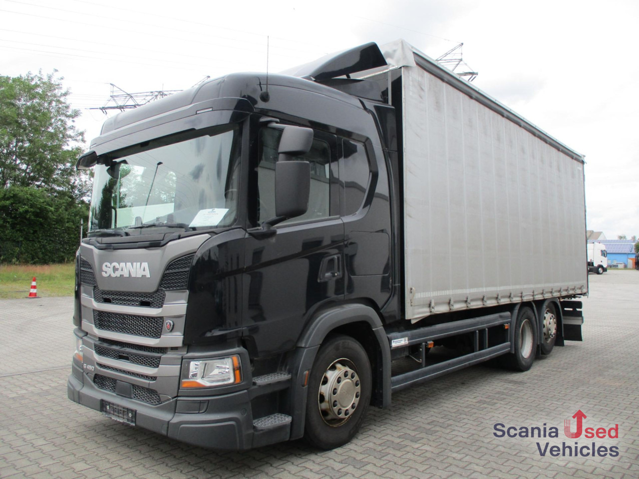 SCANIA G 450 B6x2*4NA Lenk-/ Liftachse - Camión lona: foto 1 SCANIA G 450 B6x2*4NA Lenk-/ Liftachse - Camión lona: foto 1