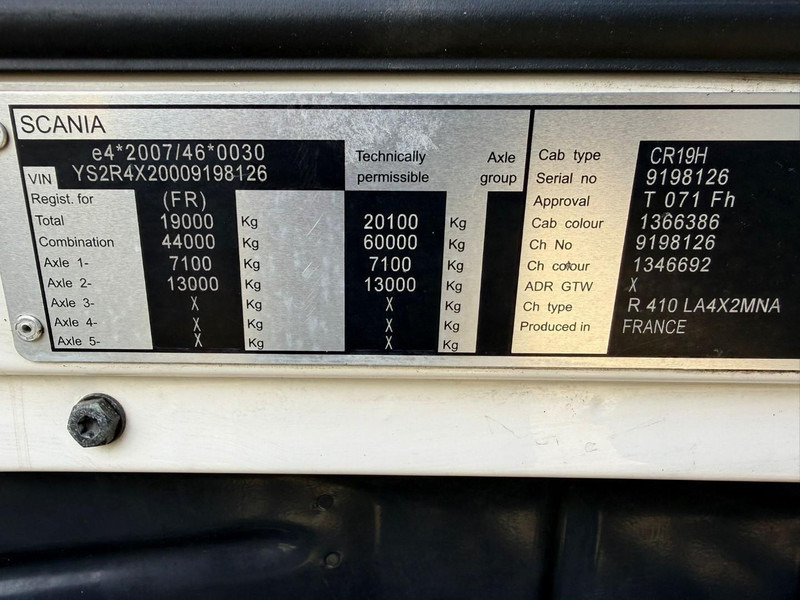 Cabeza tractora Scania R410 Highline Opticruise + Retarder: foto 9