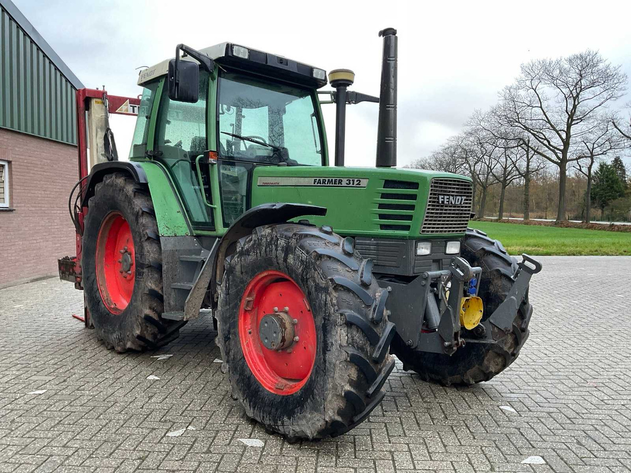 Tractor 1994 FENDT FARMER 312 TURBOMATIK ALL-WHEEL DRIVE FARM TRACTOR: foto 6