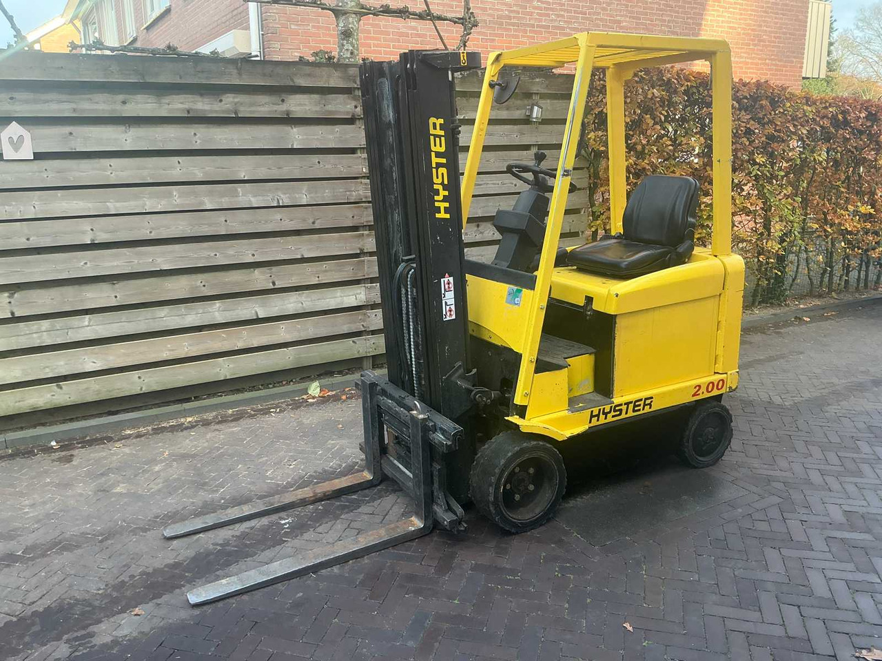 1996 HYSTER E2.00XMS FORKLIFT TRUCK - Carretilla elevadora: foto 3 1996 HYSTER E2.00XMS FORKLIFT TRUCK - Carretilla elevadora: foto 3
