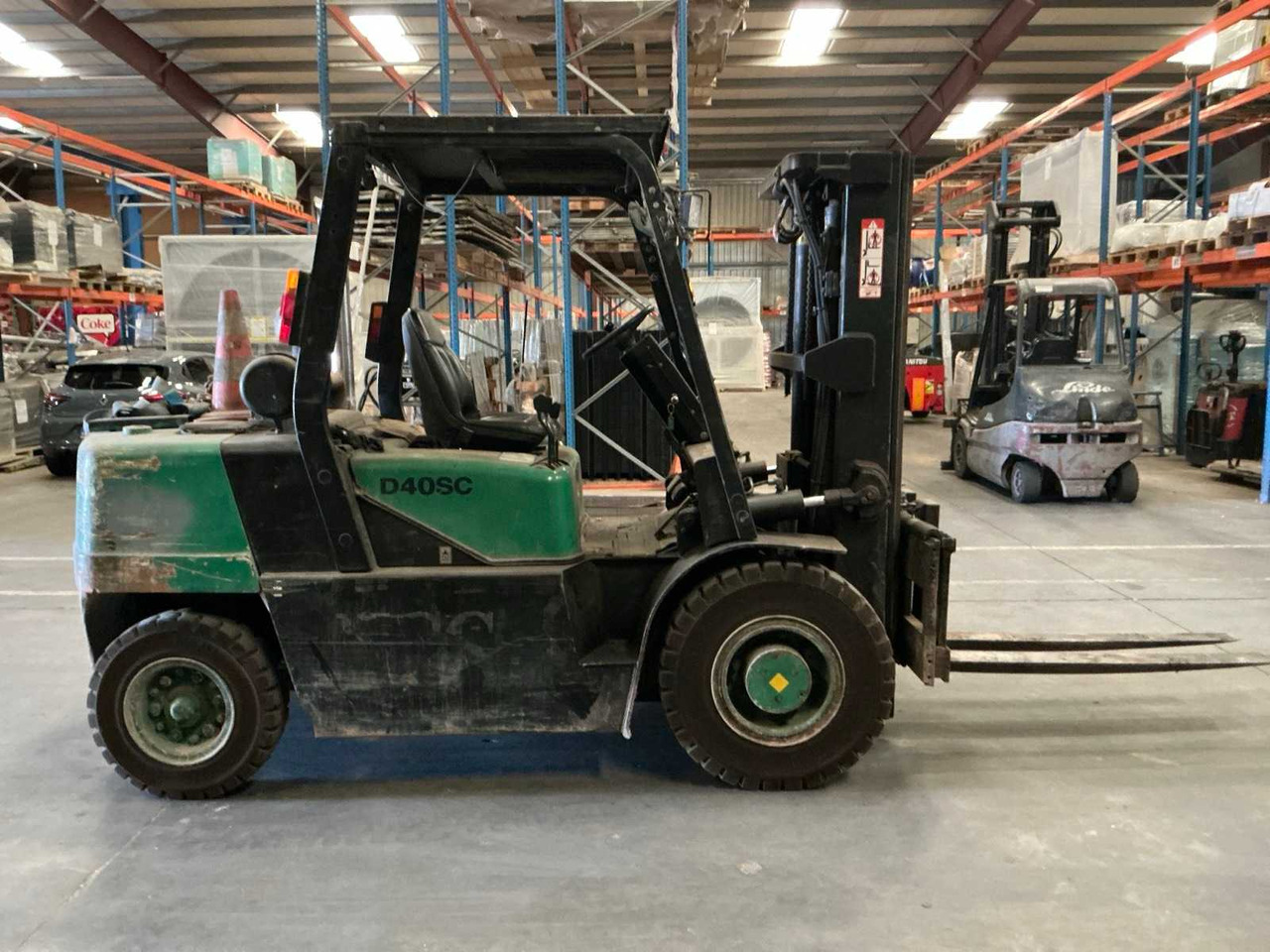 2001 DAEWOO D40SC-2 FORKLIFT - Carretilla elevadora: foto 4 2001 DAEWOO D40SC-2 FORKLIFT - Carretilla elevadora: foto 4