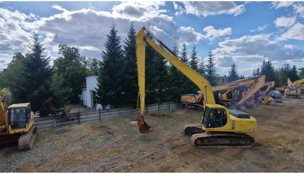 2002 KOMATSU PC 210 LC LONG REACH TRACKED EXCAVATOR - Excavadora: foto 1 2002 KOMATSU PC 210 LC LONG REACH TRACKED EXCAVATOR - Excavadora: foto 1