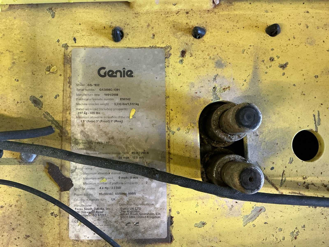 2008 GENIE GS1932 AERIAL PLATFORM - Plataforma elevadora: foto 3 2008 GENIE GS1932 AERIAL PLATFORM - Plataforma elevadora: foto 3