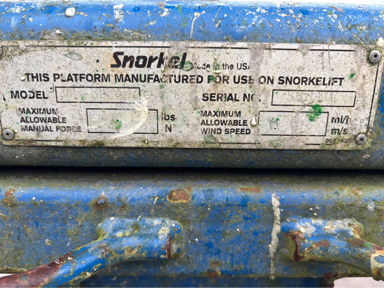 Plataforma elevadora 2008 SNORKEL AB-85RJDDZ AERIAL PLATFORM: foto 25