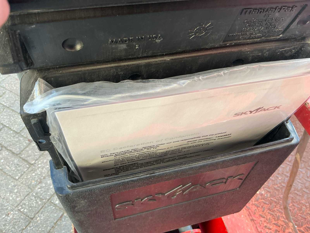 Plataforma elevadora 2015 SKYJACK SJ12 AERIAL PLATFORM: foto 14