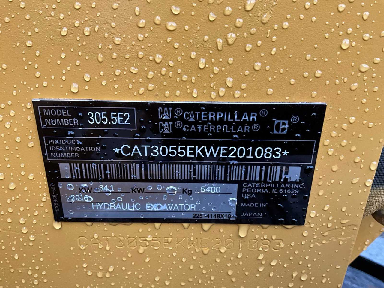 Excavadora 2016 CATERPILLAR 305.5E2 MIDI EXCAVATOR: foto 29