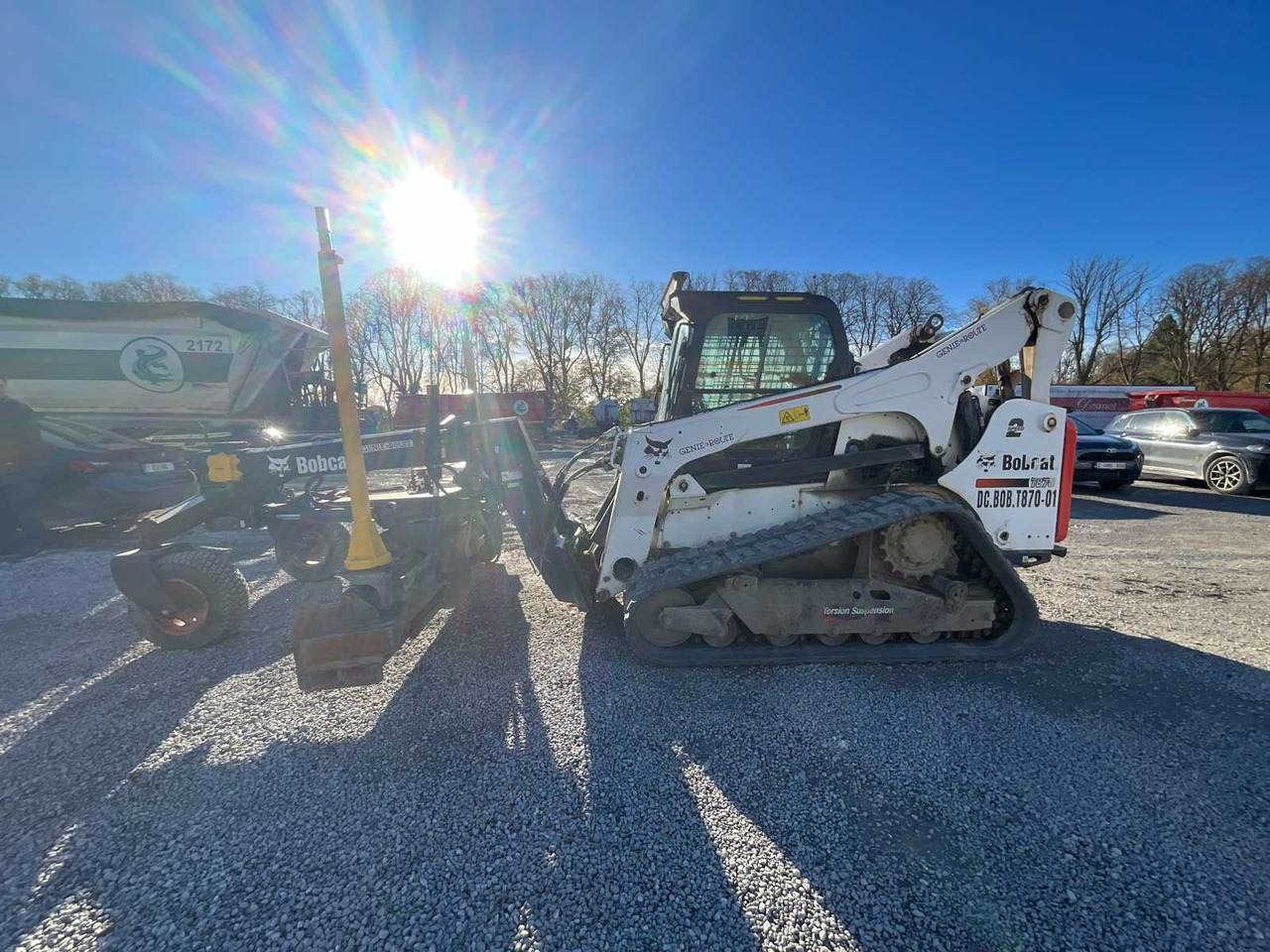 2020 BOBCAT T 870 + TRIMBLE GUIDED + GRADER 108 - Minicargadora de cadenas: foto 2 2020 BOBCAT T 870 + TRIMBLE GUIDED + GRADER 108 - Minicargadora de cadenas: foto 2