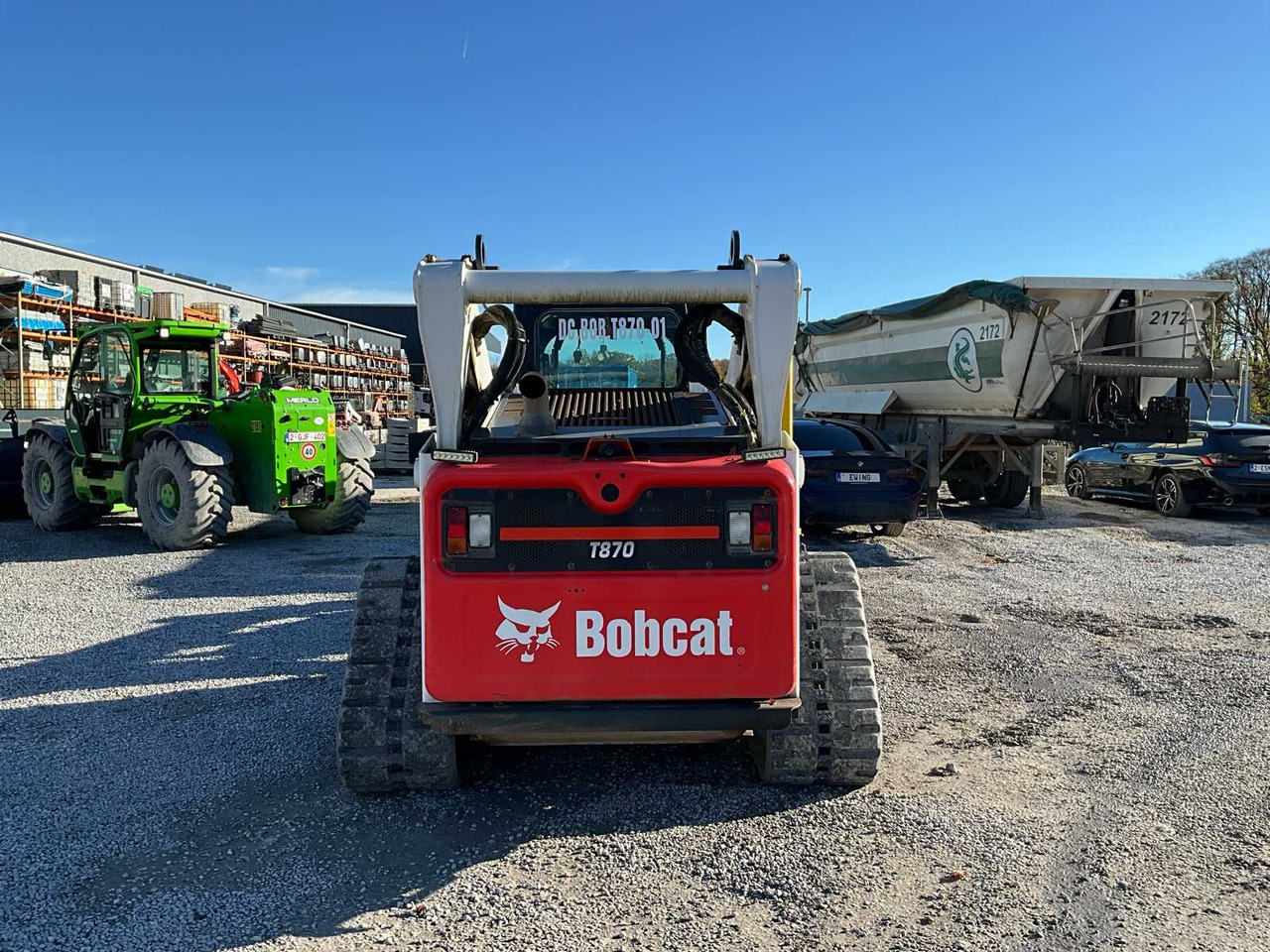 2020 BOBCAT T 870 + TRIMBLE GUIDED + GRADER 108 - Minicargadora de cadenas: foto 4 2020 BOBCAT T 870 + TRIMBLE GUIDED + GRADER 108 - Minicargadora de cadenas: foto 4