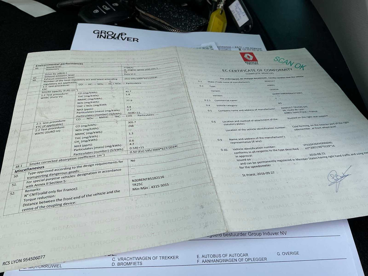 Camión 2017 RENAULT T480 COMFORT THD001 HIGH EDITION TRACTOR RENAULT T480 COMFORT: foto 32 Camión 2017 RENAULT T480 COMFORT THD001 HIGH EDITION TRACTOR RENAULT T480 COMFORT: foto 32