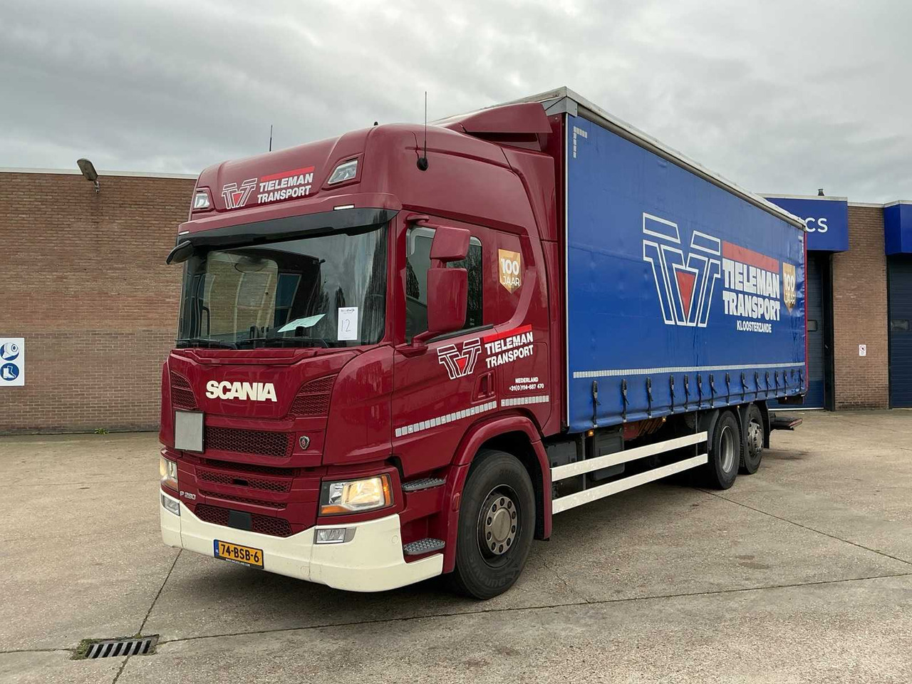 2021 SCANIA P280 TRUCK WITH CANOPY BODY - Camión: foto 1 2021 SCANIA P280 TRUCK WITH CANOPY BODY - Camión: foto 1