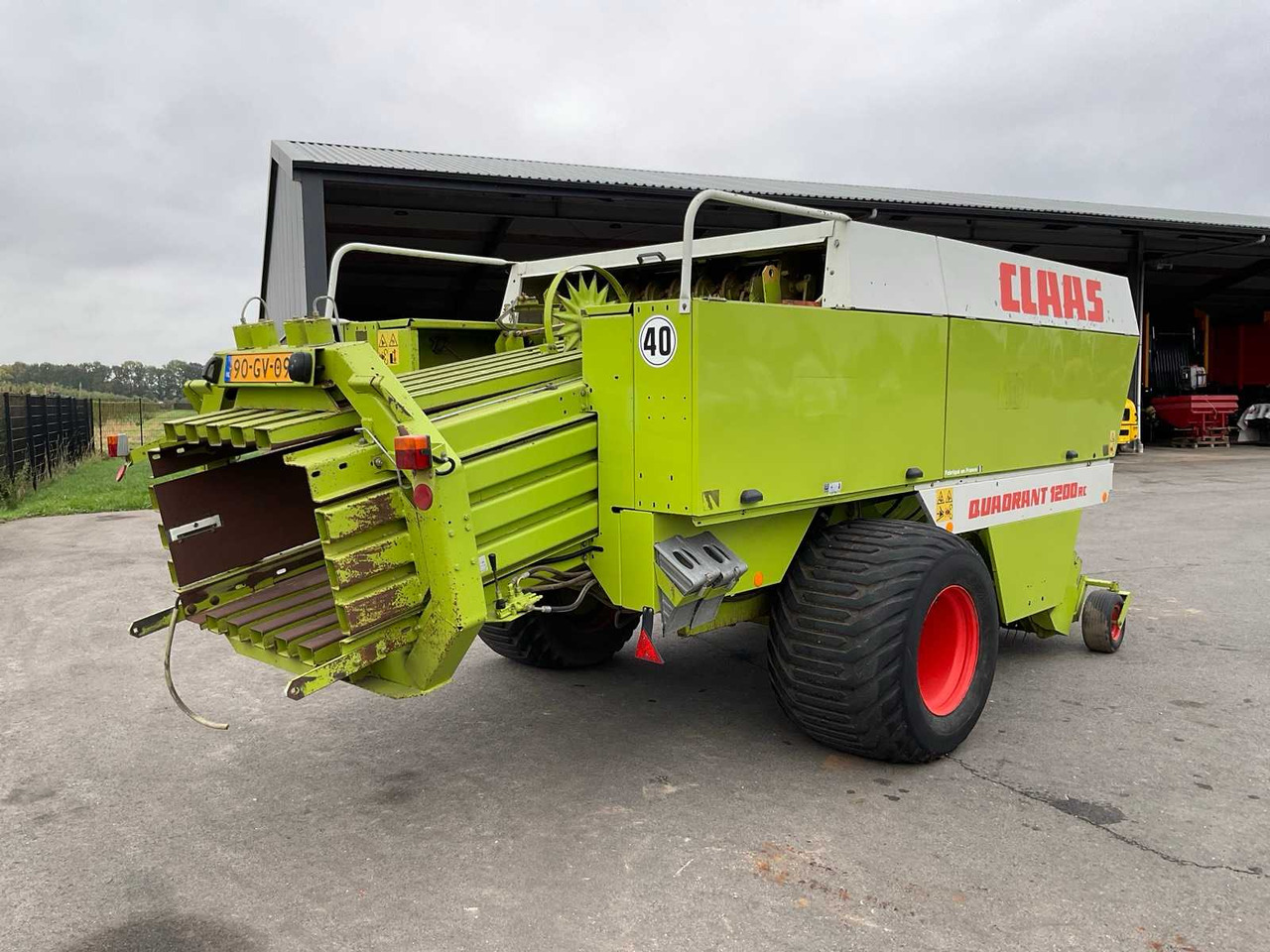Claas Quadrant 1200 RC - Empacadora de pacas cuadradas: foto 5 Claas Quadrant 1200 RC - Empacadora de pacas cuadradas: foto 5