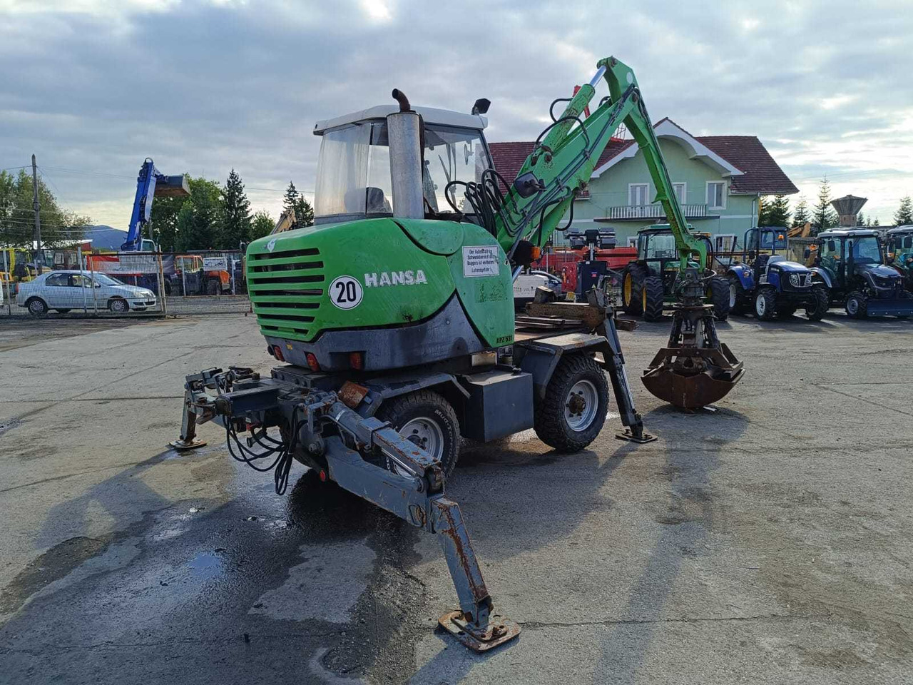 HANSA MASCHINENBAU - APZ 531 - WHEELED EXCAVATOR - 2003 - Excavadora de ruedas: foto 5 HANSA MASCHINENBAU - APZ 531 - WHEELED EXCAVATOR - 2003 - Excavadora de ruedas: foto 5