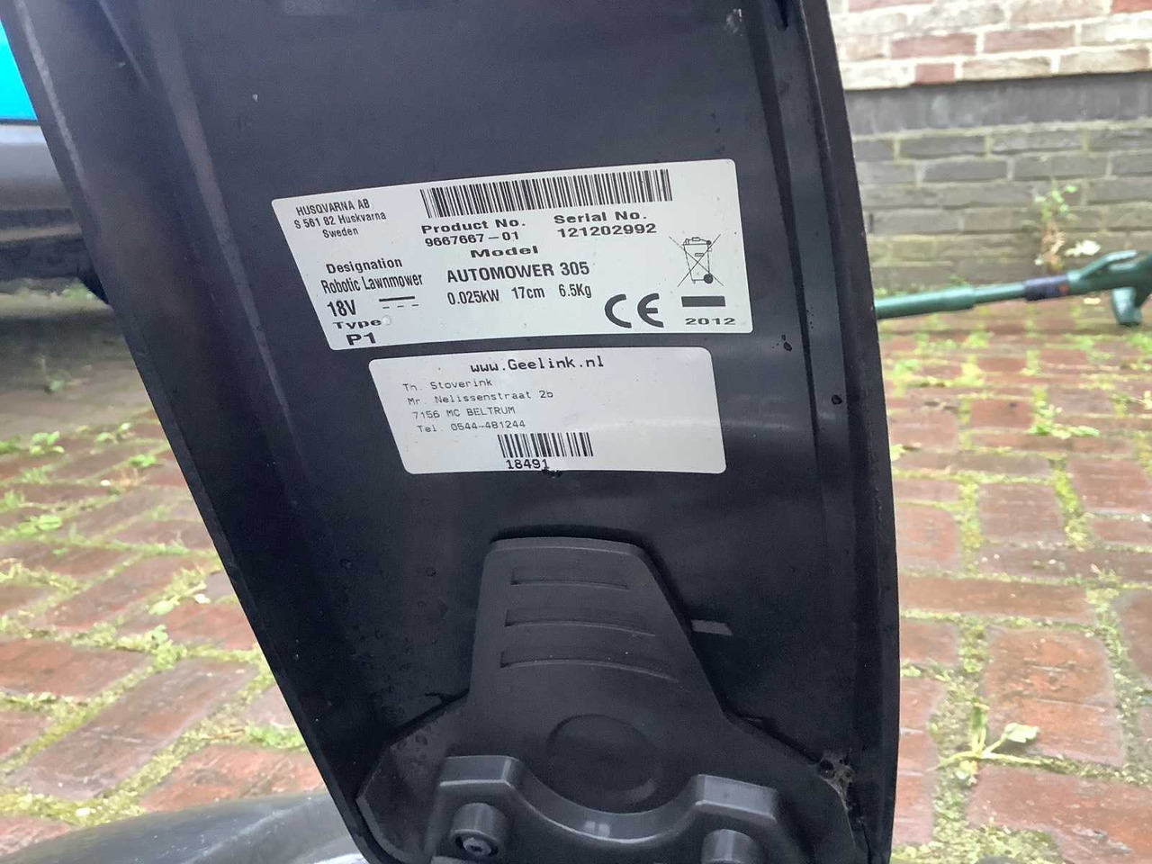 Husqvarna 305 - Cortacésped: foto 3 Husqvarna 305 - Cortacésped: foto 3