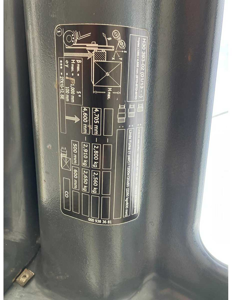 Carretilla elevadora LINDE H30T-02 FORKLIFT 2019: foto 37 Carretilla elevadora LINDE H30T-02 FORKLIFT 2019: foto 37