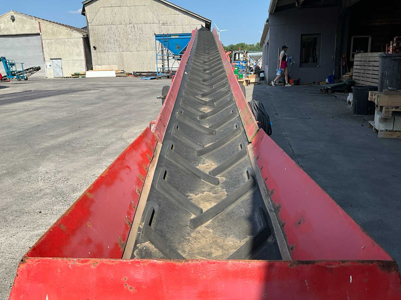 Mobile conveyor belt - toggle clamp - Cinta transportadora: foto 5 Mobile conveyor belt - toggle clamp - Cinta transportadora: foto 5