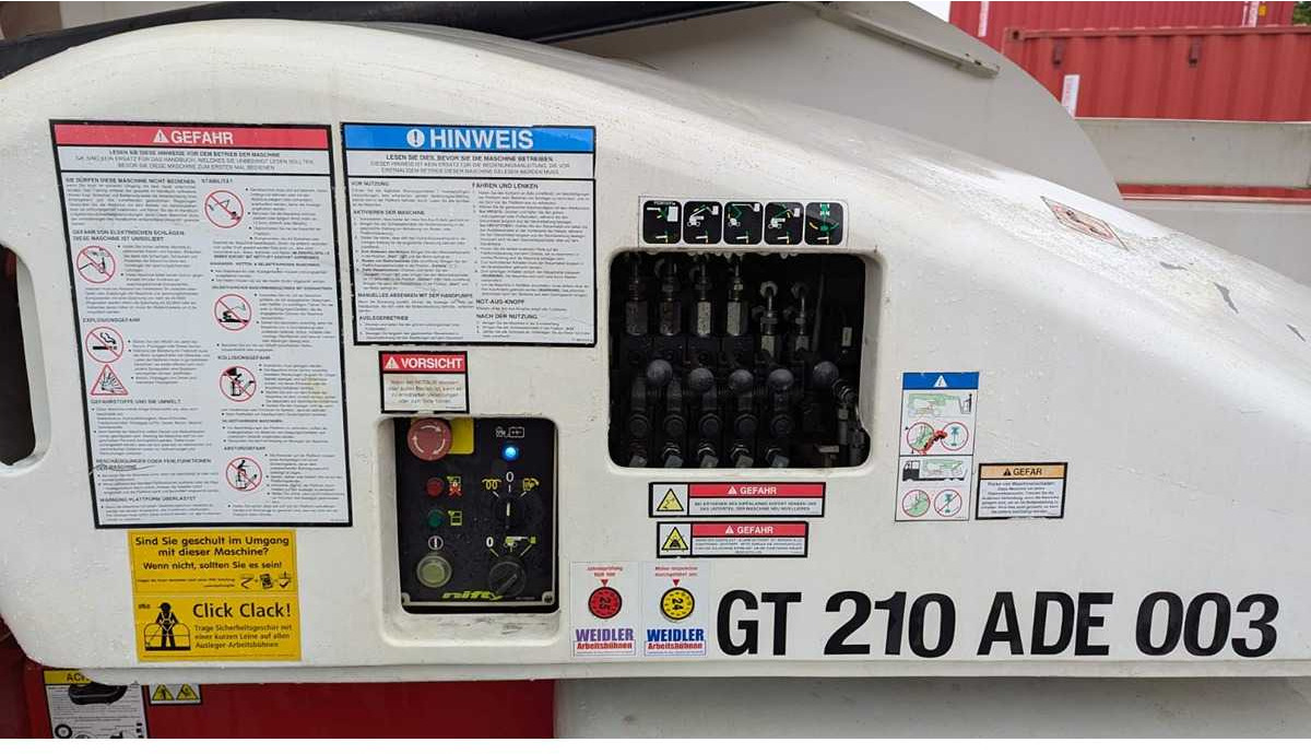 Plataforma elevadora Nifty HR21 Hybrid: foto 6 Plataforma elevadora Nifty HR21 Hybrid: foto 6