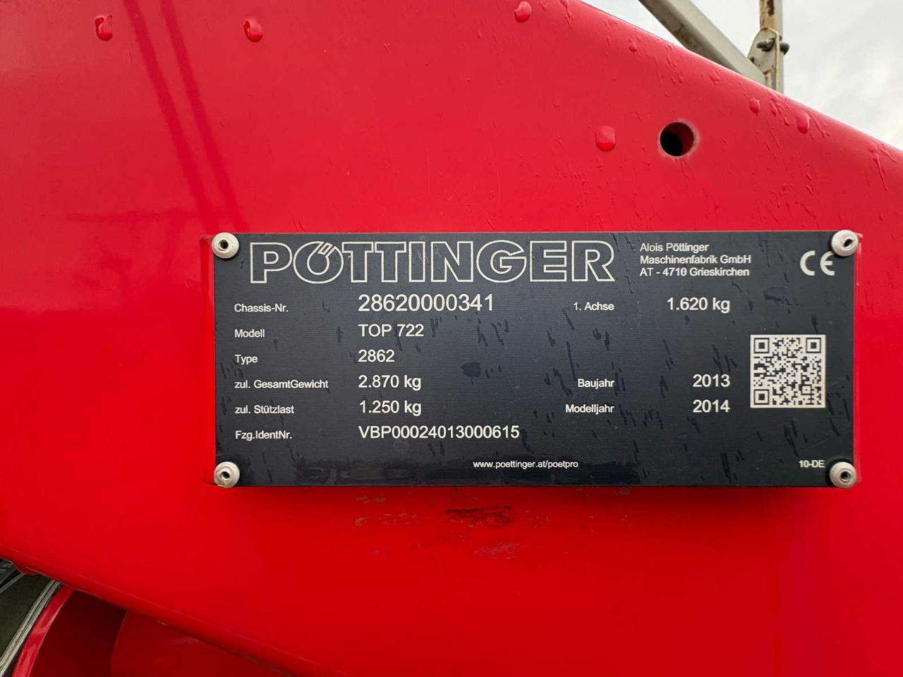 Pöttinger TOP 722 - Cosechadora: foto 4 Pöttinger TOP 722 - Cosechadora: foto 4