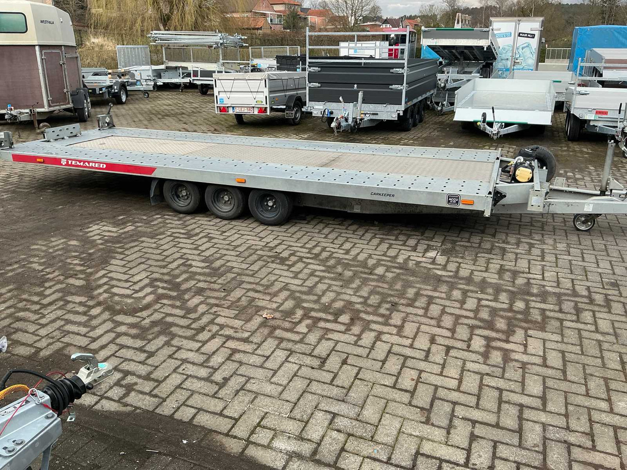 Remolque 11/2023 CAR TRANSPORT TRAILER ELECTRIC TEMARED: foto 7