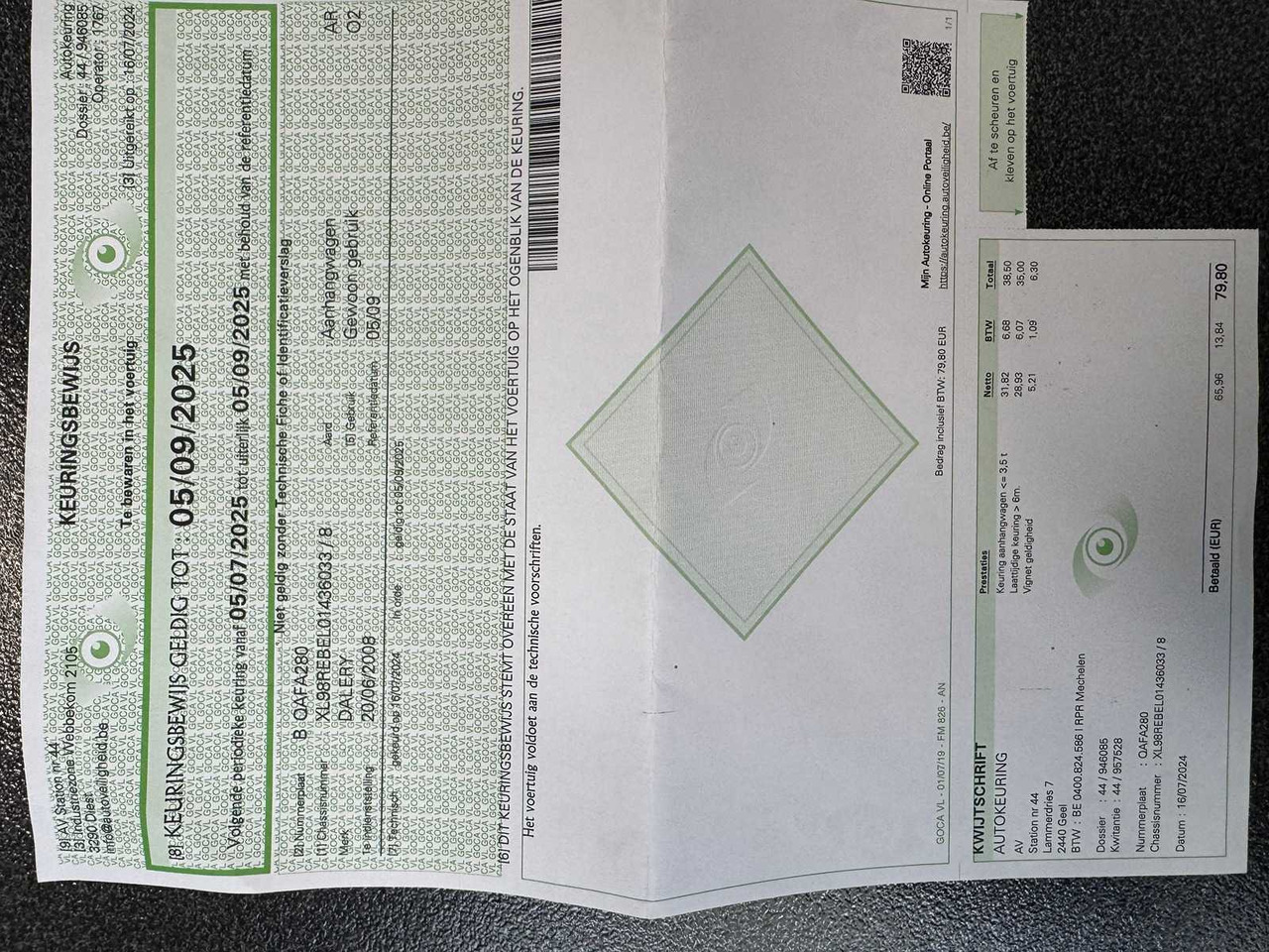 Remolque DALERY - 2008 - CLOSED - REBEL 1 - TRAILER: foto 9 Remolque DALERY - 2008 - CLOSED - REBEL 1 - TRAILER: foto 9