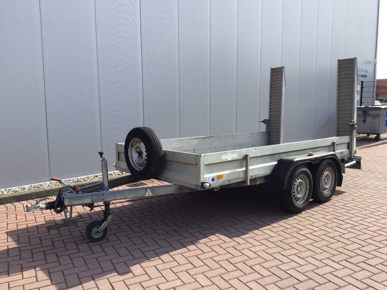 HUMBAUR LOW LOADER 2000 MACHINE TRANSPORTER TRAILER - Remolque: foto 1 HUMBAUR LOW LOADER 2000 MACHINE TRANSPORTER TRAILER - Remolque: foto 1