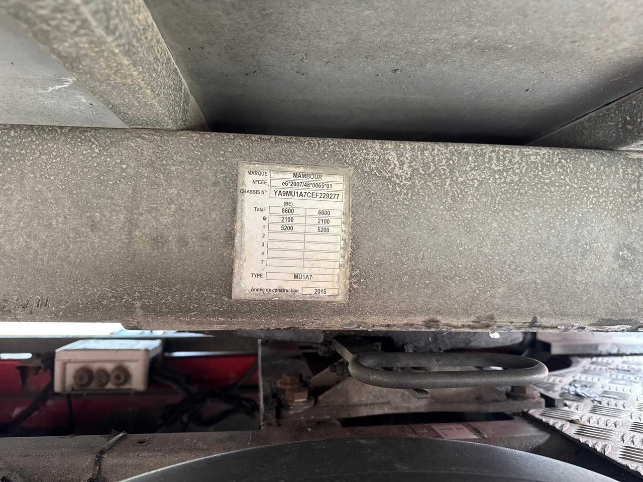 2015 MAMBOUR BE SEMI-TRAILER - Semirremolque: foto 5 2015 MAMBOUR BE SEMI-TRAILER - Semirremolque: foto 5