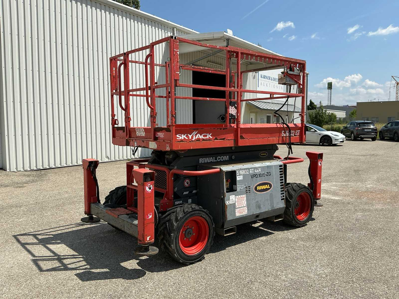 Skyjack SJ6832RT 4x4 - Plataforma elevadora: foto 4 Skyjack SJ6832RT 4x4 - Plataforma elevadora: foto 4