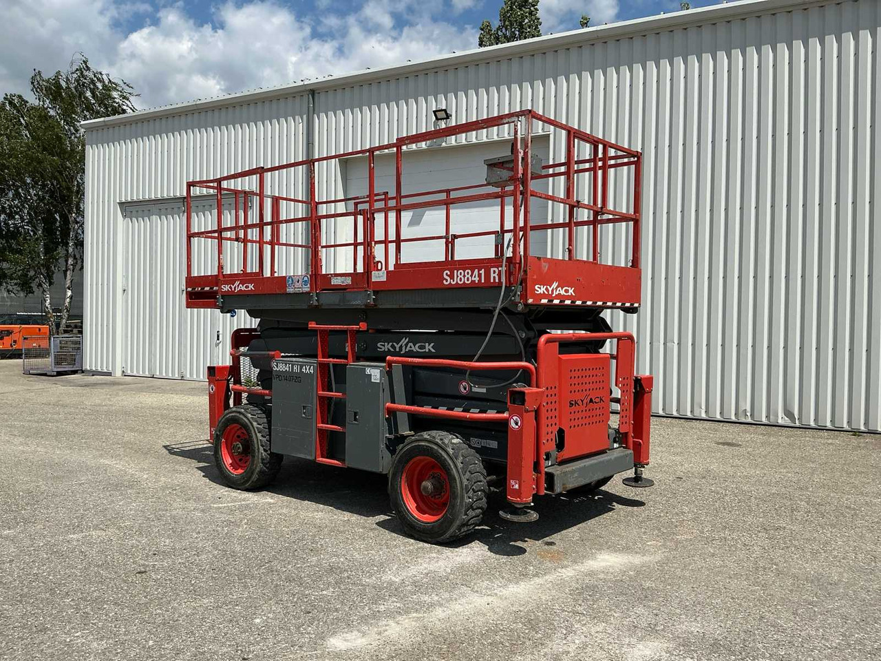 Skyjack SJ8841 RT 4x4 - Plataforma elevadora: foto 1 Skyjack SJ8841 RT 4x4 - Plataforma elevadora: foto 1