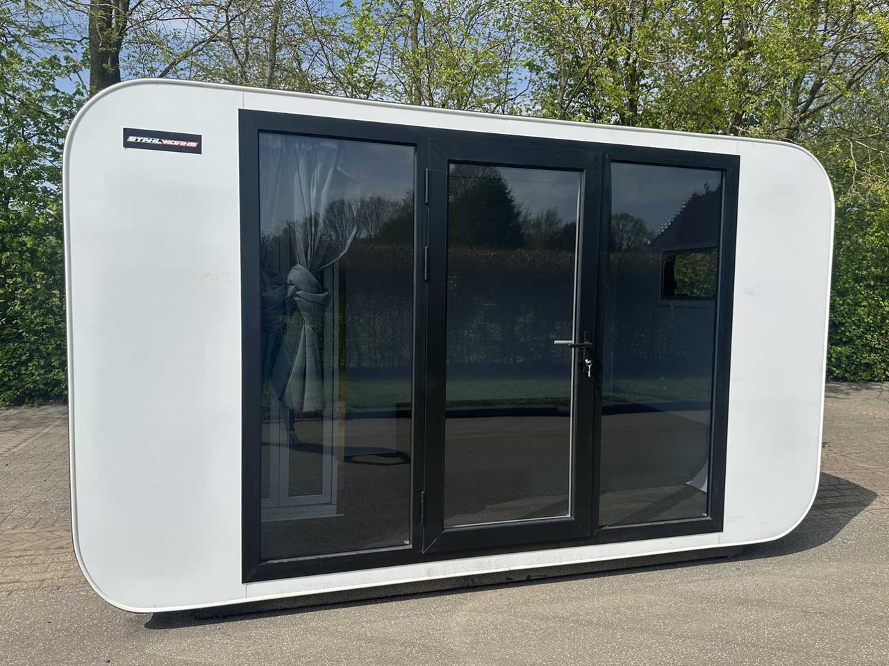 Stahlworks Eco 4000 A Wit - Casa contenedor: foto 1 Stahlworks Eco 4000 A Wit - Casa contenedor: foto 1