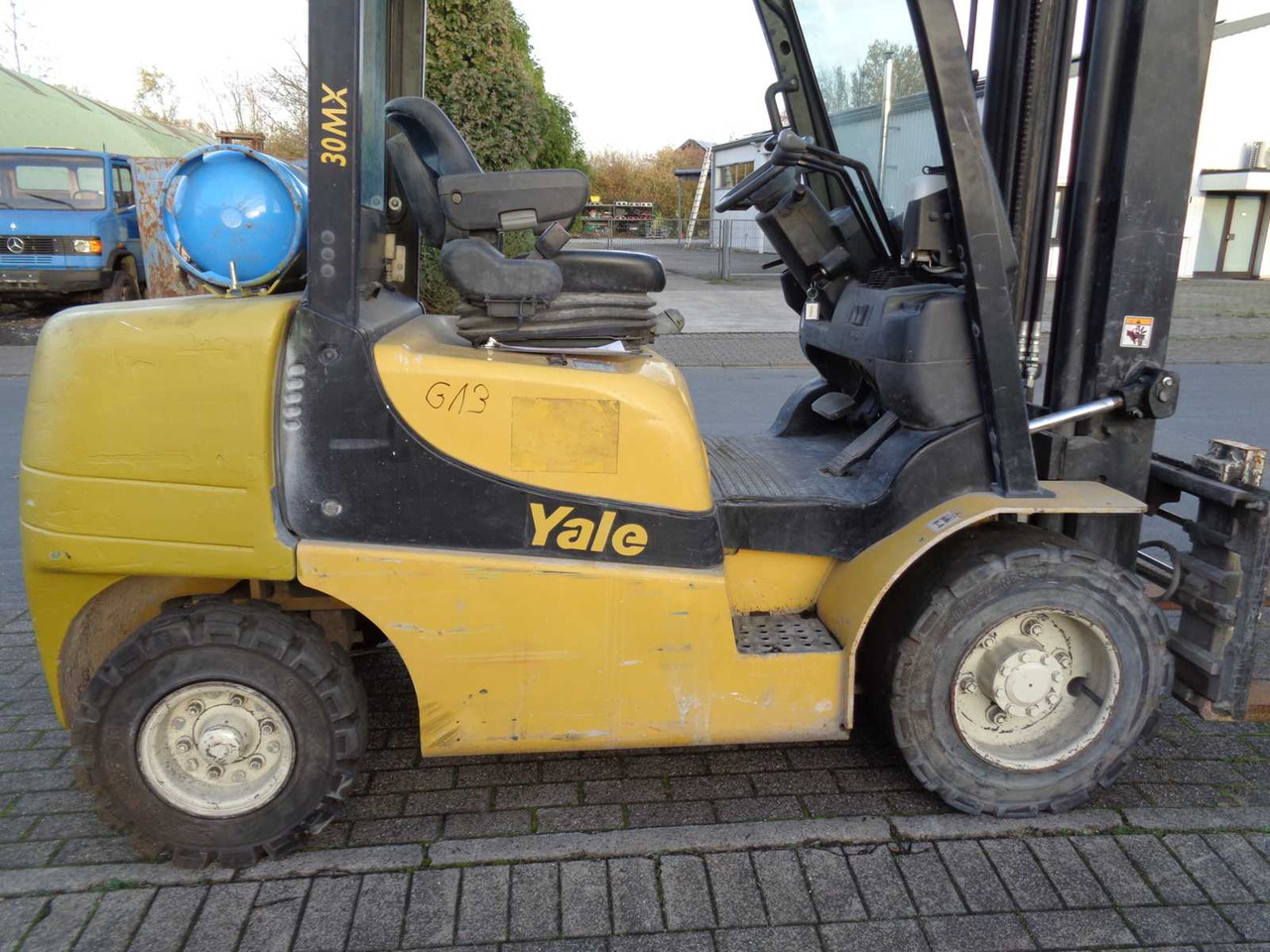 YALE GLP 30 MXV 2445 GAS FORKLIFT, YALE-GLP 30 MXV 2445 - Carretilla elevadora: foto 1 YALE GLP 30 MXV 2445 GAS FORKLIFT, YALE-GLP 30 MXV 2445 - Carretilla elevadora: foto 1