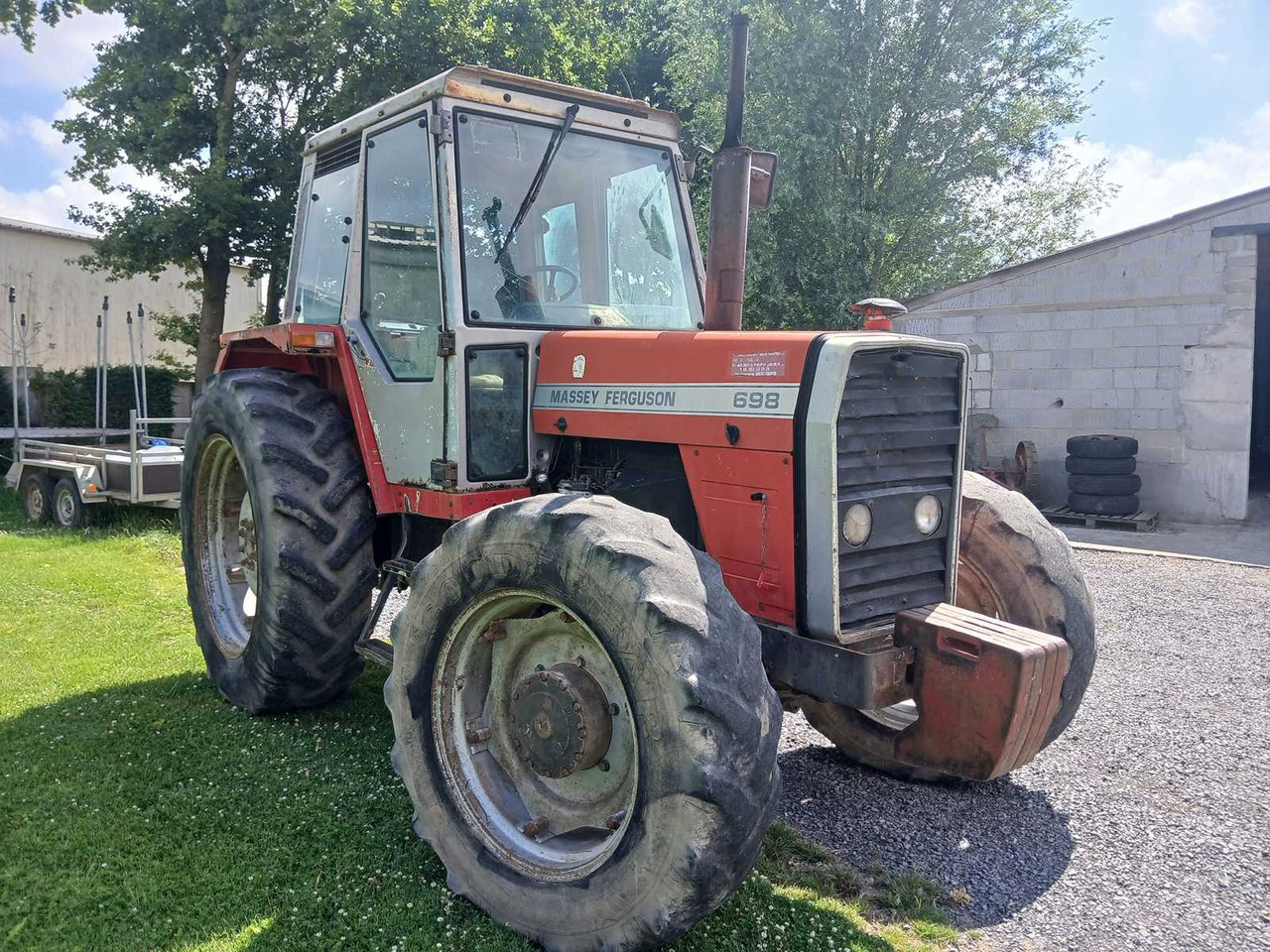 Massey Ferguson 698 - Tractor: foto 4 Massey Ferguson 698 - Tractor: foto 4