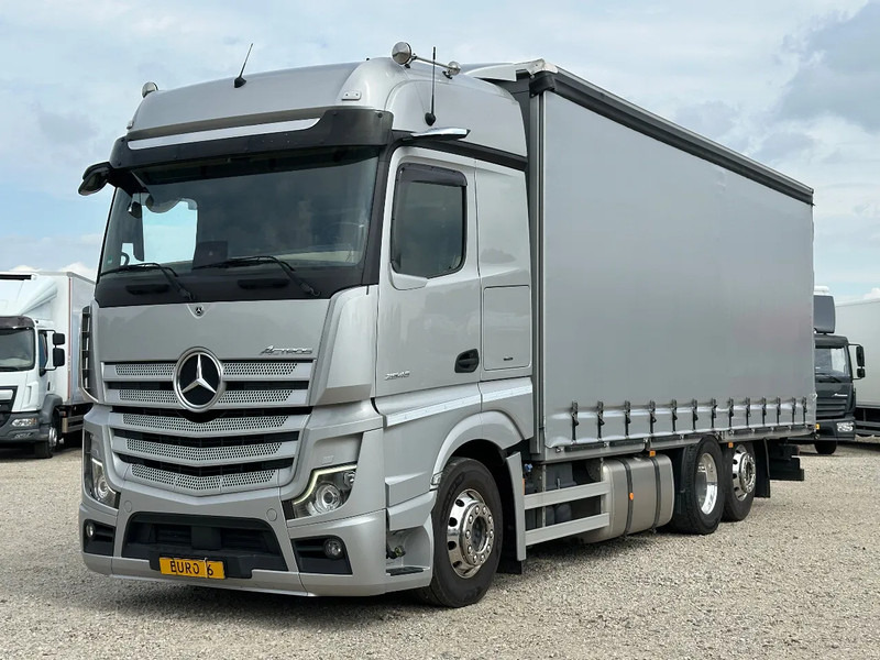 Mercedes-Benz Actros ACTROS 2545LL 2020. Als in nieuwstaat!! - Camión lona: foto 1 Mercedes-Benz Actros ACTROS 2545LL 2020. Als in nieuwstaat!! - Camión lona: foto 1