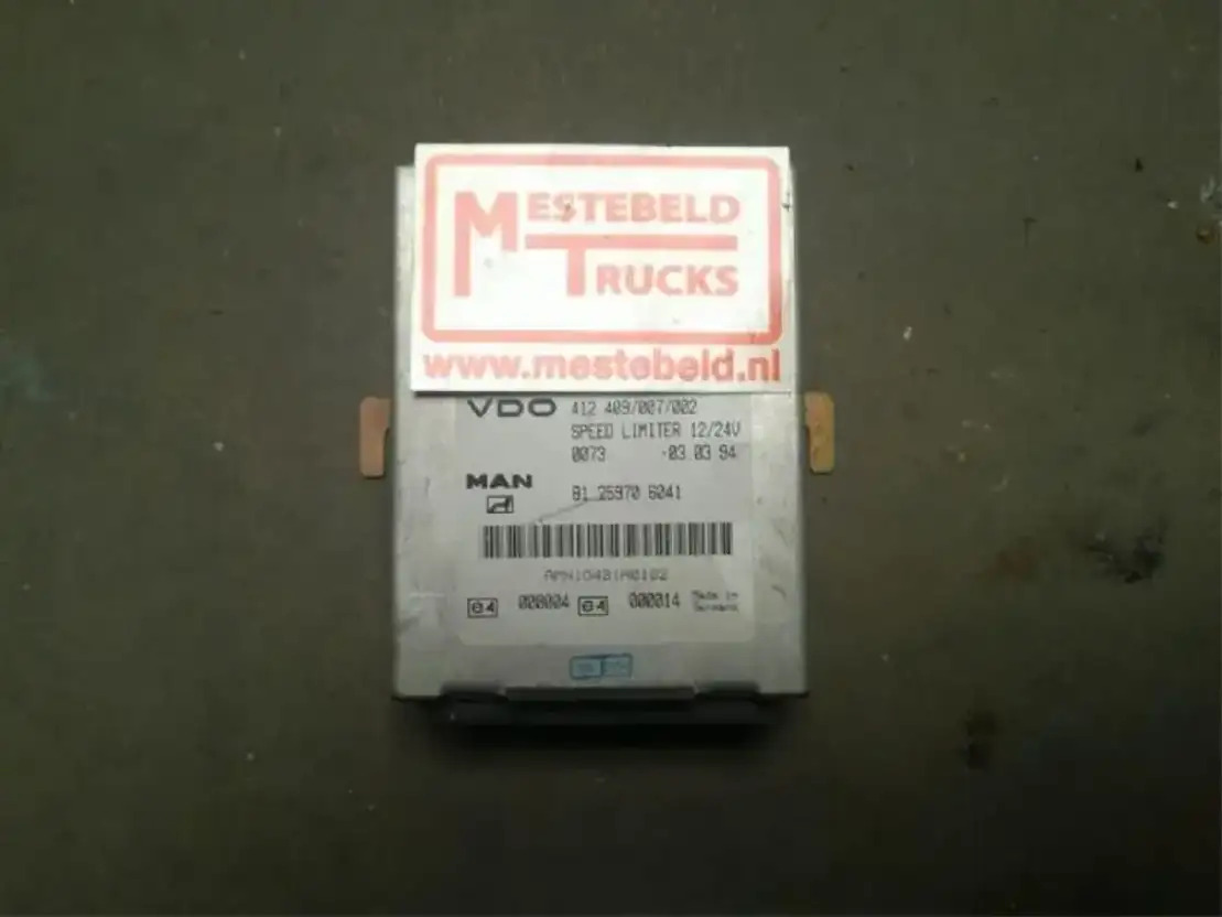 Sistema eléctrico para Camión MAN Stuurkast snelheidsbegrenzer: foto 1