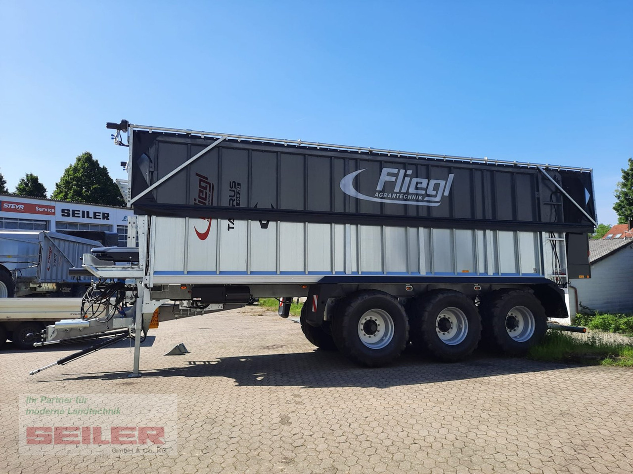 Fliegl ASW 391 TAURUS FOX 50m³ ZWL + Top Lift Light - Remolque autocargador: foto 2 Fliegl ASW 391 TAURUS FOX 50m³ ZWL + Top Lift Light - Remolque autocargador: foto 2
