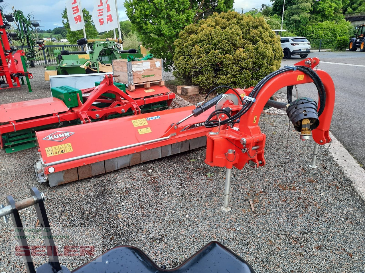 Kuhn TBES 262 Böschungsmulcher - Desbrozadora de martillos/ Trituradora: foto 1 Kuhn TBES 262 Böschungsmulcher - Desbrozadora de martillos/ Trituradora: foto 1