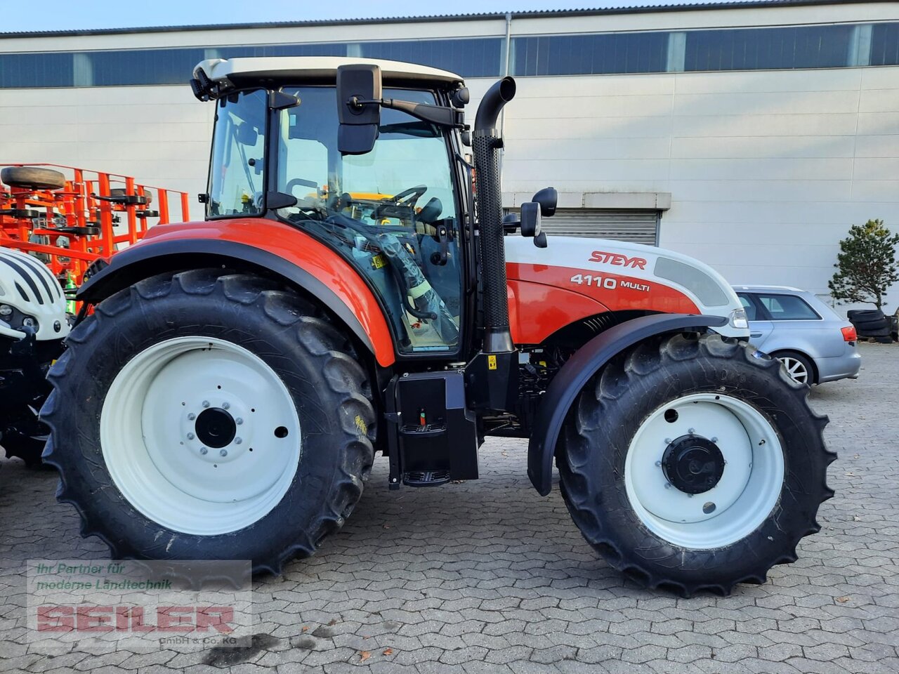Steyr Multi 4110 - Tractor: foto 5 Steyr Multi 4110 - Tractor: foto 5