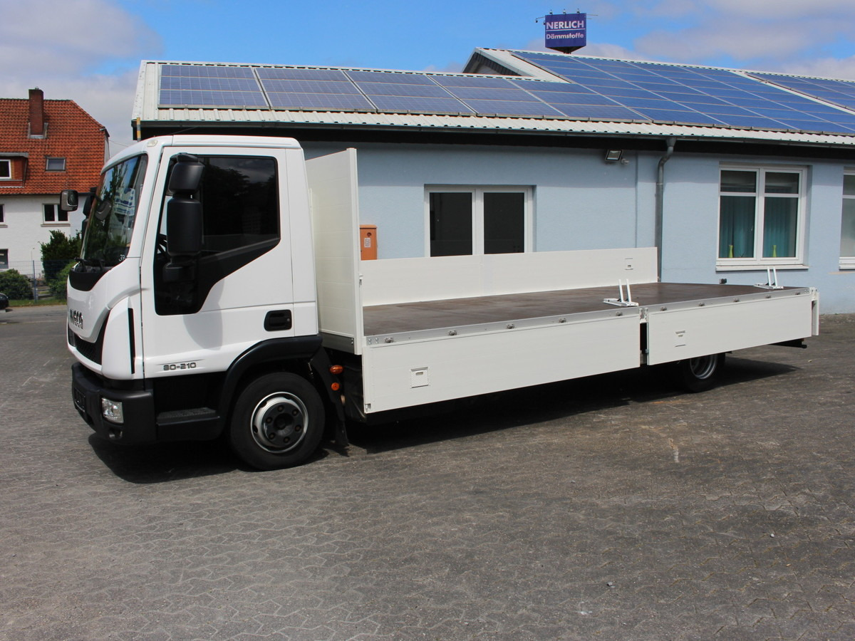 IVECO Euro Cargo 80E21 Alu Pritsche 6.10m! NEU AHK - Furgoneta caja abierta: foto 2 IVECO Euro Cargo 80E21 Alu Pritsche 6.10m! NEU AHK - Furgoneta caja abierta: foto 2