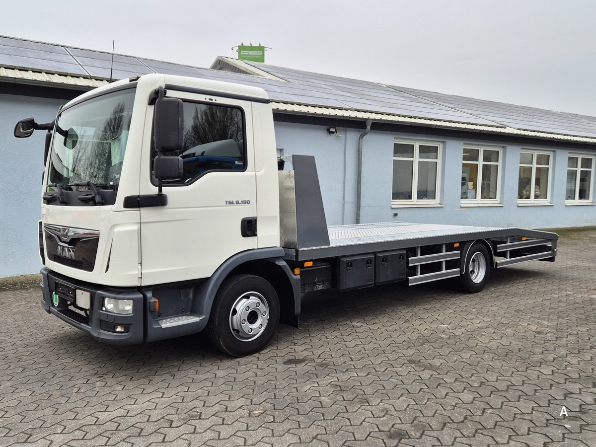 MAN TGL 8.190 BL Autotransporter 78tkm GG8.5t - Grua de remolque autos: foto 1 MAN TGL 8.190 BL Autotransporter 78tkm GG8.5t - Grua de remolque autos: foto 1