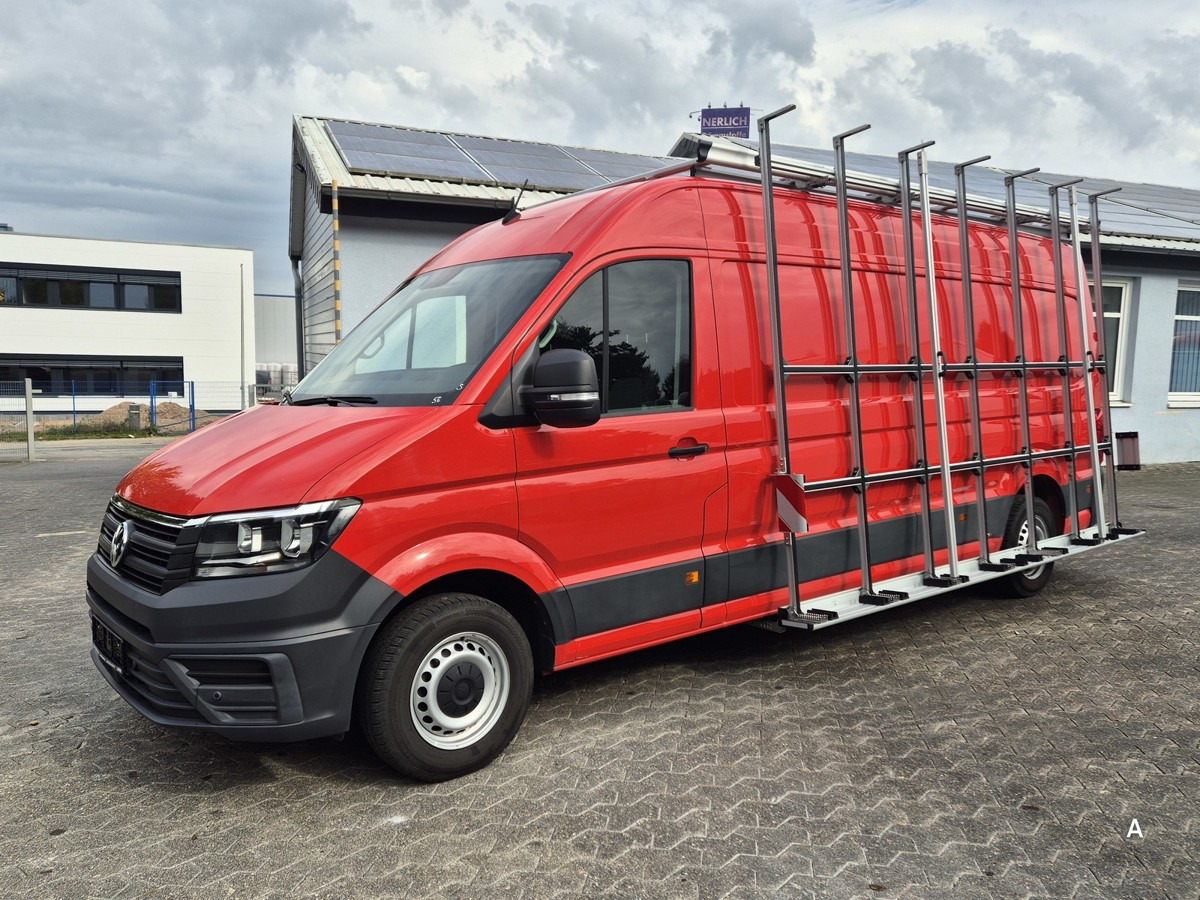 VW Crafter 35 Maxi, L4H3 Glastransporter, Klima, - Furgón: foto 1 VW Crafter 35 Maxi, L4H3 Glastransporter, Klima, - Furgón: foto 1