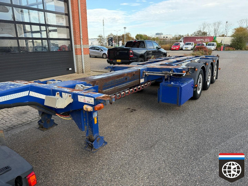 D-Tec FLEXITRAILER Multi - 2x 20-30-40-45 HC / 2x LIFT AXLE - Semirremolque portacontenedore/ Intercambiable: foto 4 D-Tec FLEXITRAILER Multi - 2x 20-30-40-45 HC / 2x LIFT AXLE - Semirremolque portacontenedore/ Intercambiable: foto 4